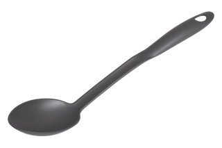 Žlica za serviranje 32,5 cm, siva, Clip