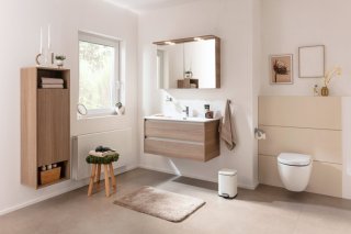 VITA visoka midi omara, leva 402 x 1257 x 320  Summer-Oak