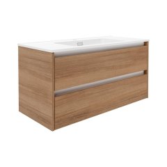 VITA omara pod umivalnikom 1000 x 500 x 460 mm Summer-Oak, bela letev