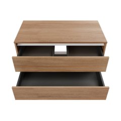 VITA omara pod umivalnikom s pokrivno ploščo 1004 x 516 x 465 mm  Summer-Oak, bela letev