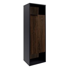 B.PARIS H-midi omara, desna 402 x 1257 x 320 mm, črna mat/Rigoletto Eiche