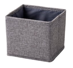 B.PARIS Tekstilna košara 130 x 120 x 140 mm, Siva