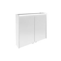 VERONA LED ogledalo z omarico 800 x 683 x 165 mm bela sijaj