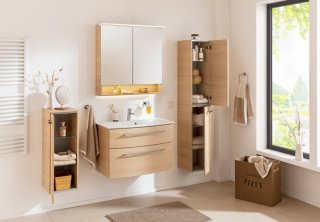 B.Style midi omara, leva 302 x 826 x 320, peščeni hrast/peščeni hrast