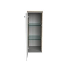 B.Style midi omara, leva 302 x 826 x 320, naravni hrast/bela