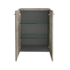 B.Style dvojna midi omara 602 x 826 x 320 mm naravni hrast/naravni hrast