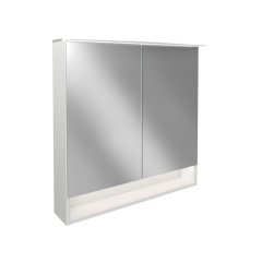 B.Style LED ogledalo z omarico 800 x 812 x 153 mm, bela
