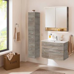 B.Style visoka omara, leva 300 x 1620 x 316 mm, naravni hrast/naravni hrast