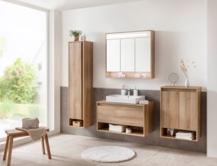 NATURA visoka omara, leva 380 x 1665 x 320 mm Ast-Eiche