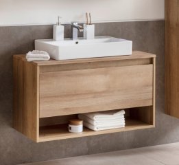 NATURA omara pod umivalnikom 934 x 534 x 455 mm Ast-Eiche