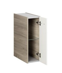 LUXOR spodnja omara, desna 200 x 603 x 450 mm, srebrno siva/bela