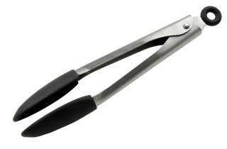 Prijemalka večnamenska 27cm, inox/silikon