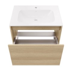FM Compact Line Umivalnik z omarico pod umivalnikom 710 x 170 x 465, Lindberg-Eiche
