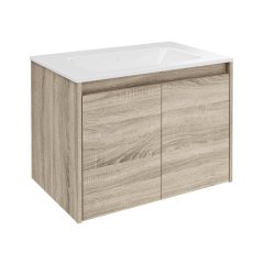 FM Umivalnik z omarico pod umivalnikom 710 x 170 x 465, Sonoma-Eiche