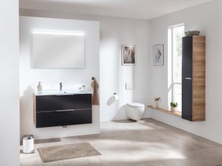 FM B.Brillant Visoka Omara 300 x 1620 x 319 mm, Ast-Eiche/Antracit