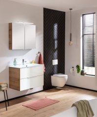 FM B.Brillant LED ogledalo z omarico B.brillant 800 x 680 x 158 mm