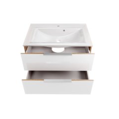 FM B.Brillant Umivalnik in omara pod umivalnikom, Ast-Eiche/Bela