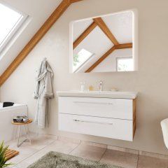 FM Milano LED ogledalo MI 100, 1000 x 800 x 31 mm