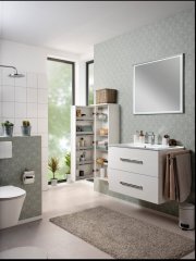 FM Milano DS Midi omara leva, 40x116x26, Bela
