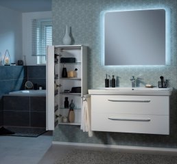 FM Milano DS Midi omara leva, 40x116x26, Bela