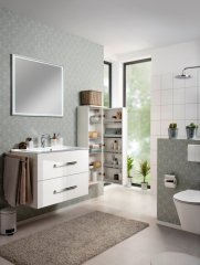 FM Milano DS Midi omara desna, 40x116x26, Bela