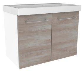 FM Lima Omara pod umivalnikom, 60x42x35 cm, Bela/Steinesche
