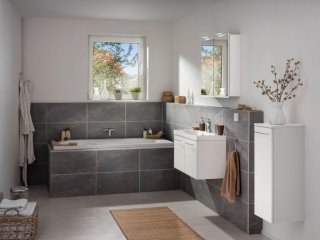 FM Lima Omara pod umivalnikom, 80x42x35 cm, Bela