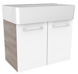 FM Lima Omara pod umivalnikom, 59x42x33 cm, Steinesche/Bela