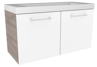 FM Lima Omara pod umivalnikom, 80x42x35 cm, Steinesche/Bela