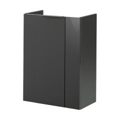 FM Omarica pod umivalnikom, 44x60x24 cm, Leva, Antracit