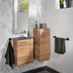 FM Omarica pod umivalnikom, 44x60x24 cm, Leva, Ast-Eiche