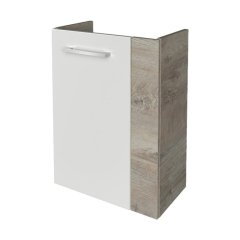 FM Omarica pod umivalnikom, 44x60x24 cm, Leva, Alaska-Esche/Bela