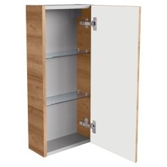 FM Milano Set Omarica z umivalnikom + ogledalo z omarico + visoka omara + 2x midi omara, 6 delni