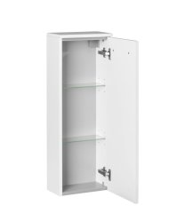 FM Luna Midi omara slim, 302 x 826 x 170 mm, Bela