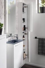 FM Luna Visoka omara slim, 300 x 1620 x 168 mm, Bela