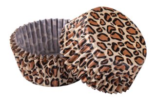 Podstavki papirnati za peko Leopard, 50/1