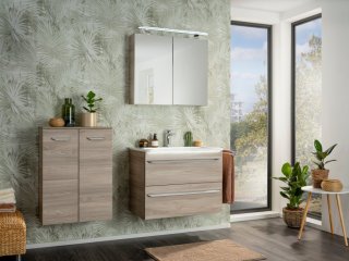 LUXOR Midi omara s košem, 2 vrata, 602x826x320, Steinesche/Steinesche