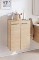 B.STYLE Midi omara s košem, 2 vrata, 602x825x320, Sandeiche/Sandeiche