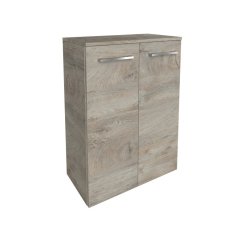 B.STYLE Midi omara s košem, 2 vrata, 602x825x320, Nature Oak/Nature Oak