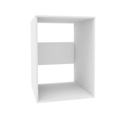 Omara za sušilni ali pralni stroj, NADGRADNA, 650x900x651 mm, Bela