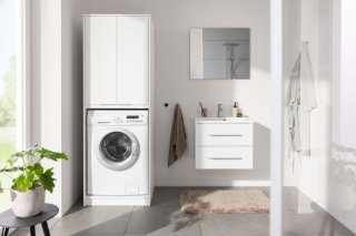 Nadgradna omara L, 2 vrata, 650x900x651, Bela