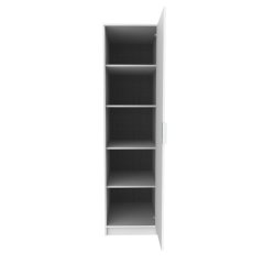 Visoka omara, 500x1882x651, 1 vrata, Bela