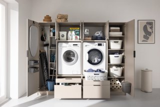 Visoka omara, 500x1882x651, 1 vrata, Kaschmir