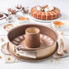 ZENKER Pekač za torto/potico 26cm Mojave Gold