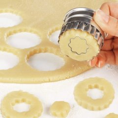ZENKER Modelček za linške piškote 3-delni INOX