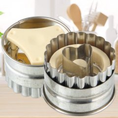 ZENKER Modelček za linške piškote 3-delni INOX