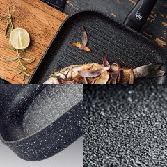 ELO Ponev za žar 28x45cm Granit Evolution