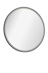 Ogledalo s črnim okvirjem 800 x 26 mm črna mat