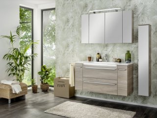 LUXOR zgornja omara z ogledalom, desna 200 x 680 x 159 mm