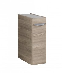 LUXOR spodnja omara - izvlečna 200 x 603 x 450 mm, srebrno siva